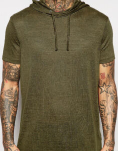 Mr.Bara Longline Hooded T-Shirt - Image 3