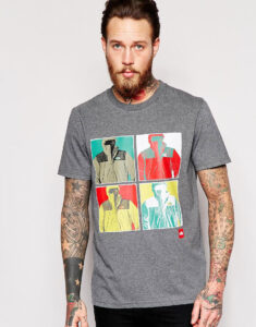 Sleeve Blue Cross T-Shirt
