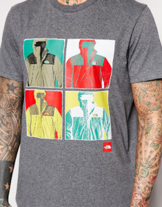 Sleeve Blue Cross T-Shirt - Image 3