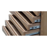 Rustic Brown Wood Desktop - Image 4